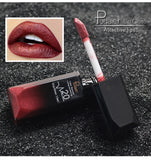 PUDAIER Waterproof Nude Matte Velvet Glossy Lip Gloss Lipstick Lip Balm Sexy Red Lip Tint 21 Colors Women Fashion Makeup Gift