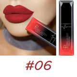 PUDAIER Waterproof Nude Matte Velvet Glossy Lip Gloss Lipstick Lip Balm Sexy Red Lip Tint 21 Colors Women Fashion Makeup Gift