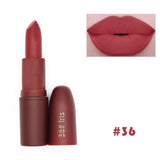 Brand New Makeup Red Lips Matte Velvet Lipstick Pencil Cosmetic Long Lasting Lip Gloss Tint Pigment Make Up Nude Brown Color