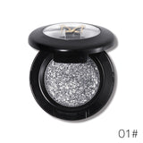 Miss Rose Diamond Glitter Eyeshadow 24 Colors Single Palette Illuminator Makeup Shimmer Metal Eye Shadow Shine Pigment Cosmetics