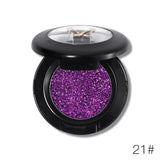 Miss Rose Diamond Glitter Eyeshadow 24 Colors Single Palette Illuminator Makeup Shimmer Metal Eye Shadow Shine Pigment Cosmetics