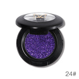 Miss Rose Diamond Glitter Eyeshadow 24 Colors Single Palette Illuminator Makeup Shimmer Metal Eye Shadow Shine Pigment Cosmetics