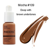 PHOERA Mineral Touch Whitening Concealer Facial Base Cream Brighten Moisturizer Face Liquid Foundation Makeup Primer TSLM1