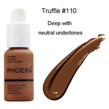 PHOERA Mineral Touch Whitening Concealer Facial Base Cream Brighten Moisturizer Face Liquid Foundation Makeup Primer TSLM1