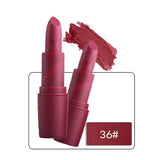 Brand New Makeup Red Lips Matte Velvet Lipstick Pencil Cosmetic Long Lasting Lip Gloss Tint Pigment Make Up Nude Brown Color