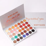 BEAUTY GLAZED glitter Eyeshadow pallete Matte Shimmer Make up palette Luminous Multiple Styles Eye shadow palette