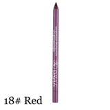 1Pcs Charming Women Longlasting Waterproof Eye Liner Pencil Pigment White Color Eyeliner Cosmetic Makeup Beauty Tools