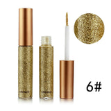 HANDAIYAN Brand 1 Pcs Glitter Liquid Eyeliner Pen 10 Colors Metallic Shine Eye Shadow & Liner Combination Pencil Eyes Makeup