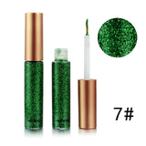 HANDAIYAN Brand 1 Pcs Glitter Liquid Eyeliner Pen 10 Colors Metallic Shine Eye Shadow & Liner Combination Pencil Eyes Makeup