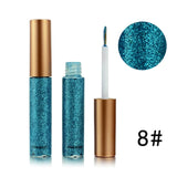 HANDAIYAN Brand 1 Pcs Glitter Liquid Eyeliner Pen 10 Colors Metallic Shine Eye Shadow & Liner Combination Pencil Eyes Makeup