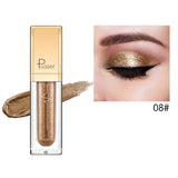 Pudaier 18 Colors Shine Smoky Eyeshadow Waterproof Dimond Glitter Liquid Eyeshadow Women's Cosmetic Eyeshadow Eyeliner