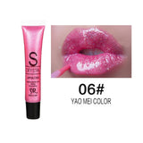 Brand Long Lasting Moisturizer Glitter Lip Gloss Tint Cosmetics Nutritious Shimmer Liquid Lipstick Beauty Lips Makeup