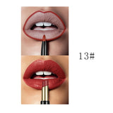 Pudaier Brand Matte Lipstick Wateproof Double Ended Long Lasting Lipstick Cosmetics Nude Red Lips liner Pencil