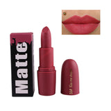 2018 New Lipsticks For Women Sexy Brand Lips Color Cosmetics Waterproof Long Lasting Miss Rose Nude Lipstick Matte Makeup