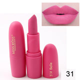 2018 New Lipsticks For Women Sexy Brand Lips Color Cosmetics Waterproof Long Lasting Miss Rose Nude Lipstick Matte Makeup