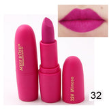 2018 New Lipsticks For Women Sexy Brand Lips Color Cosmetics Waterproof Long Lasting Miss Rose Nude Lipstick Matte Makeup