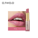 O.TWO.O Brand Makeup Lipstick Matte Organizer Popular 20 Colors Long Lasting Waterproof Nude Lipstick Matte Lip Cosmetics