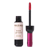 New Waterproof Wine Red Shape Lip Tint Baby Pink Lip For Women Batom Makeup Liquid Lipstick Lipgloss Cosmetic