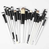 ROSALIND 20Pcs Professional Makeup Brushes Set Powder Foundation Eyeshadow Make Up Brushes Cosmetics Soft Synthetic Hair