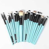 ROSALIND 20Pcs Professional Makeup Brushes Set Powder Foundation Eyeshadow Make Up Brushes Cosmetics Soft Synthetic Hair