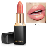 HANDAIYAN Glitter Lipstick Temperature Change Color Lip Stick Waterproof Shimmer Rouge a Levre Bigger Lips Tattoo Shiny Makeup