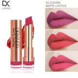 Drxiner Matte Lipstick Long lasting nude Lipsticks set 20 popular colors waterproof  Lip Stick Matte sexy Red Liquid Lipstick