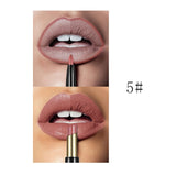 Pudaier Brand Matte Lipstick Wateproof Double Ended Long Lasting Lipstick Cosmetics Nude Red Lips liner Pencil