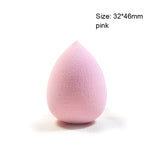 Fulljion 1Pc Soft Water Drop Shape Makeup Cosmetic Puff  Foundation Sponge Powder Smooth Beauty Face Clean Makeup Tool Accessory