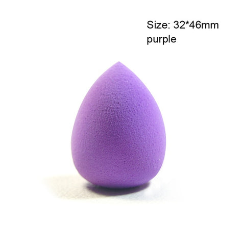 Fulljion 1Pc Soft Water Drop Shape Makeup Cosmetic Puff  Foundation Sponge Powder Smooth Beauty Face Clean Makeup Tool Accessory