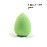 Fulljion 1Pc Soft Water Drop Shape Makeup Cosmetic Puff  Foundation Sponge Powder Smooth Beauty Face Clean Makeup Tool Accessory