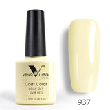 #61508 Venalisa Gel Nail 7.5 ml Top Coat Top + Base Coat Foundation for UV Gel Polish Best on Ali New Style Nail Lacquer Varnish