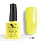 #61508 Venalisa Gel Nail 7.5 ml Top Coat Top + Base Coat Foundation for UV Gel Polish Best on Ali New Style Nail Lacquer Varnish