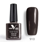 #61508 Venalisa Gel Nail 7.5 ml Top Coat Top + Base Coat Foundation for UV Gel Polish Best on Ali New Style Nail Lacquer Varnish