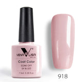 #61508 Venalisa Gel Nail 7.5 ml Top Coat Top + Base Coat Foundation for UV Gel Polish Best on Ali New Style Nail Lacquer Varnish