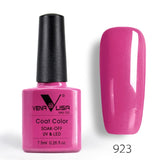 #61508 Venalisa Gel Nail 7.5 ml Top Coat Top + Base Coat Foundation for UV Gel Polish Best on Ali New Style Nail Lacquer Varnish