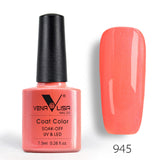 #61508 Venalisa Gel Nail 7.5 ml Top Coat Top + Base Coat Foundation for UV Gel Polish Best on Ali New Style Nail Lacquer Varnish