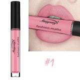 Matte Lipstick Fashion Makeup Long-Lasting Liquid Lip Makeup Lipstick Easy To Wear Nude Red Lip Gloss Cosmetic