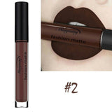 Matte Lipstick Fashion Makeup Long-Lasting Liquid Lip Makeup Lipstick Easy To Wear Nude Red Lip Gloss Cosmetic