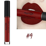 Matte Lipstick Fashion Makeup Long-Lasting Liquid Lip Makeup Lipstick Easy To Wear Nude Red Lip Gloss Cosmetic